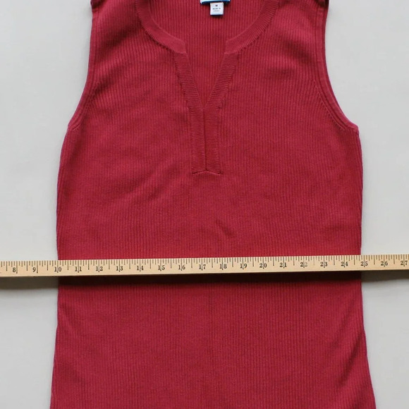 Croft & Barrow Knit Ribbed Tank - Picture 4 of 6